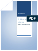 POSFÁCIO Alteridade Literal PDF