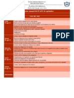 Planeación Semanal Del 29 Al 02 de Septiembre