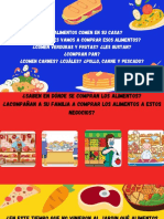 ¿Qué Alimentos Comen en Su Casa ¿A Qué Lugares Vamos A Comprar Esos Alimentos ¿Comen Verduras y Frutas ¿Les Gustan ¿Comen Carnes ¿Cuáles ¿Pollo, Carne y Pescado