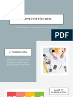 Proyecto técnico de montaje y mantenimiento de instalaciones eléctricas (PTMMEIE