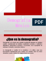 DEMOGRAFIA DE MEXICO