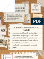 Comunicación No Verbal (Escritura)