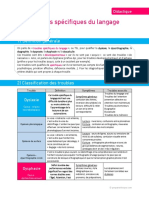 Didactique Franc3a7ais Fiche 17 Les Troubles Spc3a9cifiques Du Langage Oral Et C3a9crit