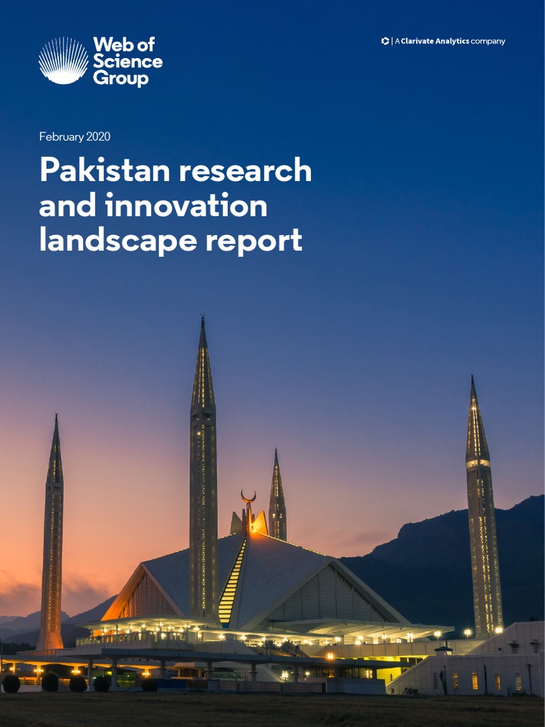 Pakistan Research Innovation Landscape Report Web Version | PDF ...