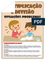 Problemas Multiplicação e Divisão