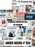 Generos Periodisticos de Opinion