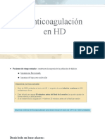 Anticoagulación HD