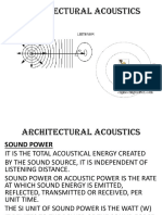 Architectural Acoustics 2