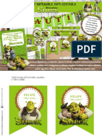 SHREK Kit Imprimible