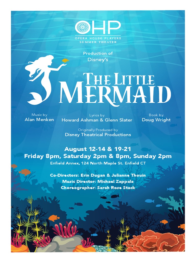 Little+Mermaid+Program+7 22 | PDF | Performing Arts
