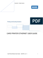 Card Printer Ethernet User Guide - ENG L001675