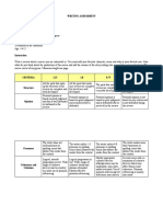 Writing Assessment