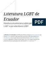 Literatura LGBT de Ecuador - Wikipedia, La Enciclopedia Libre