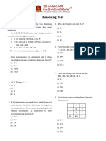 Reasoning Test