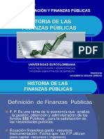 3a. Historia de Las Finanzas Públicas 1
