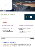 SEMANA 1 - Tema 1 y 2. El Espejo Del Líder y Concepto de Equilibrio Personal