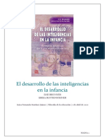 El Desarrollo de Las Inteligencias en La Infancia