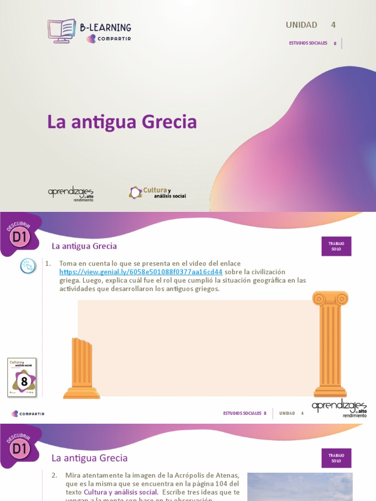 Legado Cultural de la Antigua Grecia | PDF | Antigua Grecia | Grecia