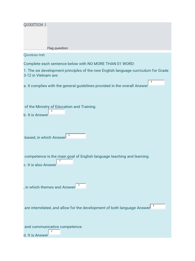 Module 1-B | PDF | Educational Assessment | Language Education