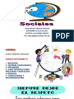 Clase Sexto Sociales 27 de Septiembre