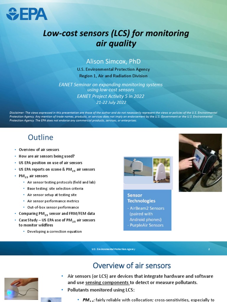 Low-Cost Air Quality Sensor Overview | PDF | Air Pollution | United ...