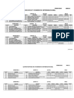 Horarios clases LCI10