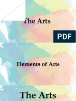 The Arts - Elements of Arts