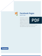Face Book Pages Product Guide