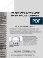 Water Proofing and Damp Proof Course 2