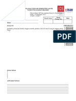 Format Soal Pts I