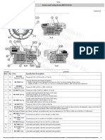 thống số cụm phanh sau 777E KYD