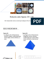 Relacion de Figuras 2D y 3D