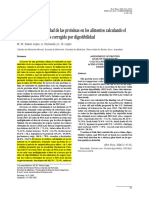 Artículo de Computo Químico y Digestibilidad