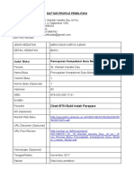 Acc Daftar Profil Penelitian St. Wordah