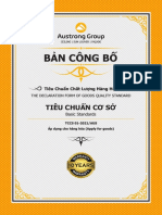 Tiêu chuẩn cơ sở trần nhôm- lam chắn nắng Austrong