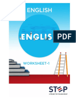 STEP English (1-18) All Worksheets 2020