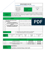 Reporte de incidente por roce de contenedor