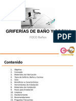 Instalación de Griferias para Baños y Cocinas