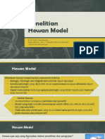 Penelitian Hewan Model DH 2022