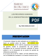 El Recurso Humano en La Administracion Publica