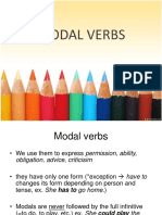 Modal verbs explained
