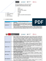 "Año Del Fortalecimiento de La Soberanía Nacional": Planificación Anual Iii Ciclo - 2022