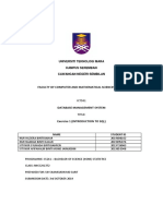 ICT501 Exercise 1 Intro To SQL