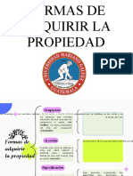 Formas de Adquirir La Propiedad