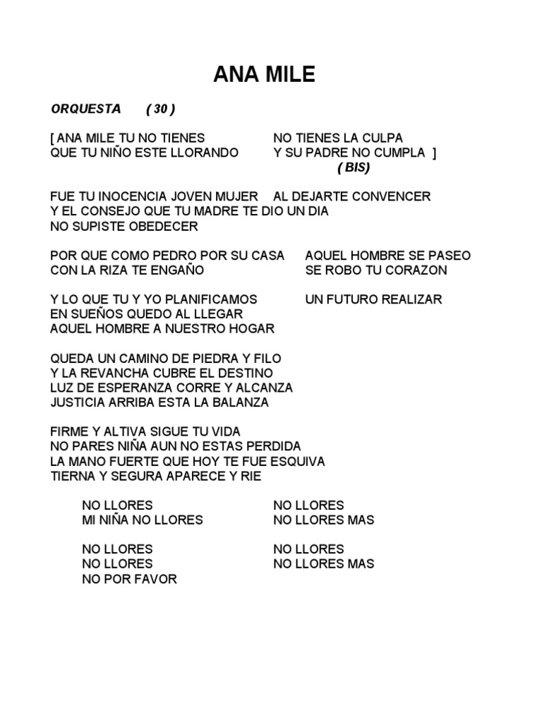 Letra de 