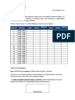 Disponibilidad Horaria 2023-1