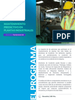 SEMIPRESENCIAL - PI - MAQUINARIA DE PLANTA - Mantenimiento Predictivo en Plantas Industriales