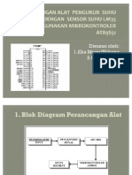 Perancangan Alat Pengukur Suhu Ruangan Dengan Sensor Suhu (Tugas Bu Rika)