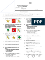 SOAL UH Kls 1 3. Kegiatanku