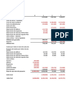 Ejercicio Practico - Flujo de Caja Proyectado Ocho Anios Desarrollo en Clase